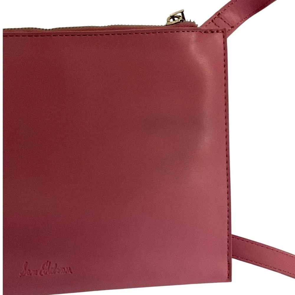 Sam Edelman Adley Cross Body Cherry Blossom Pink New with Imperfections